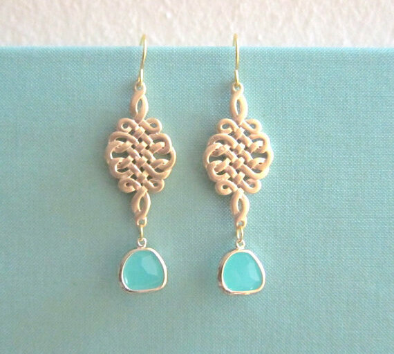 tassel earrings, bridal, gold and earrings