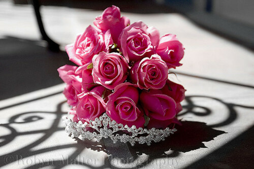 flowers, bucket and roses
