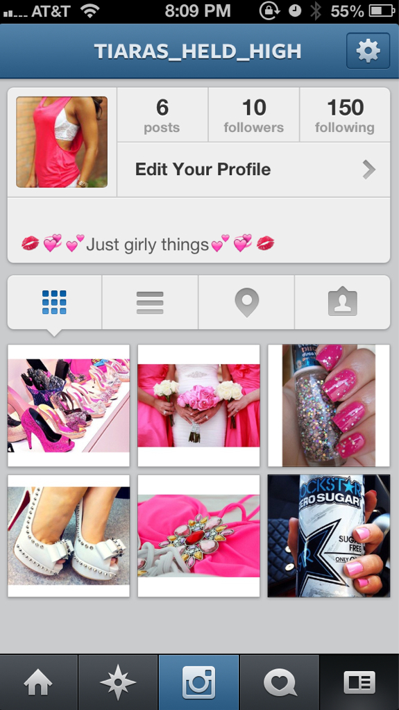 nails, pink, original and rhinestones