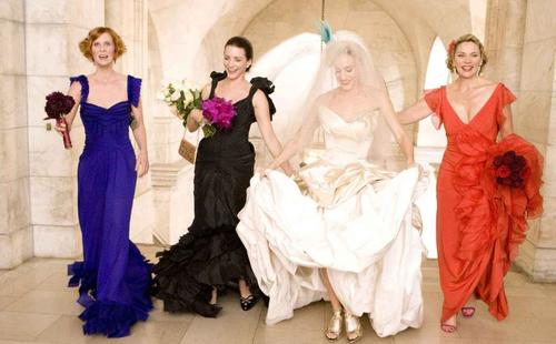 dress, miranda hobbes and samantha jones