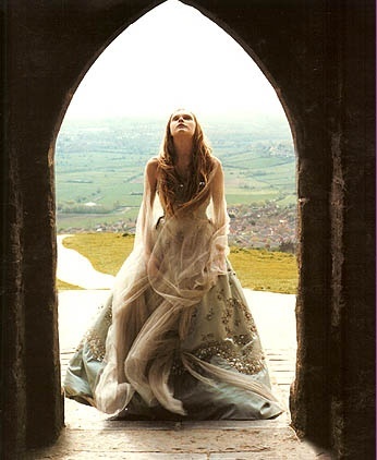 medieval, gown and girl