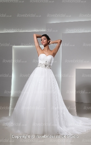 princess dress, appliqued dress and wedding dress