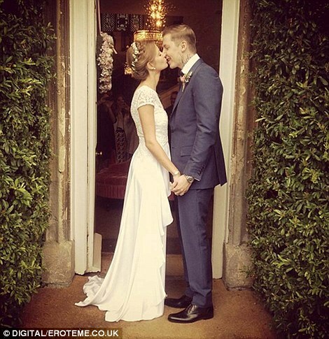 kiss, professor green and millie mackintosh