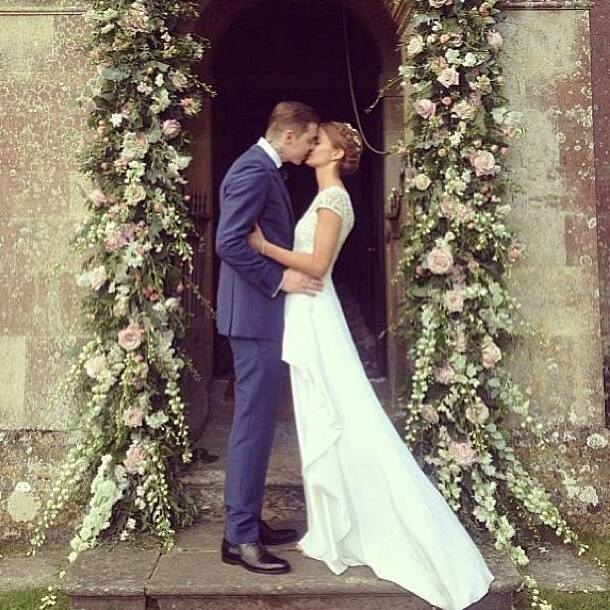 white dress, wedding gown, professor green and love