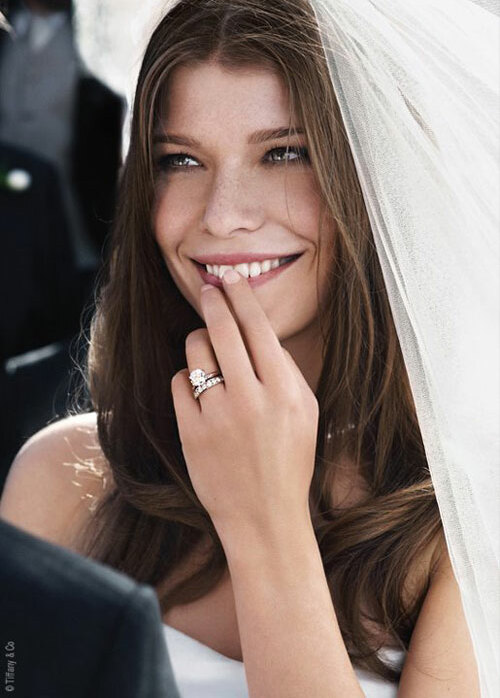bride, tiffany & co, ring and engagement ring