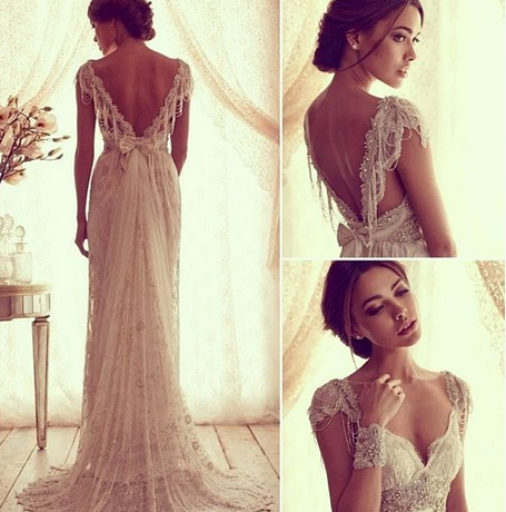wedding dress, buychina, lace and sleeves