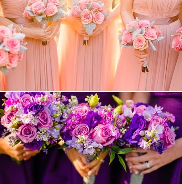 purple, beautiful, pink and flowers