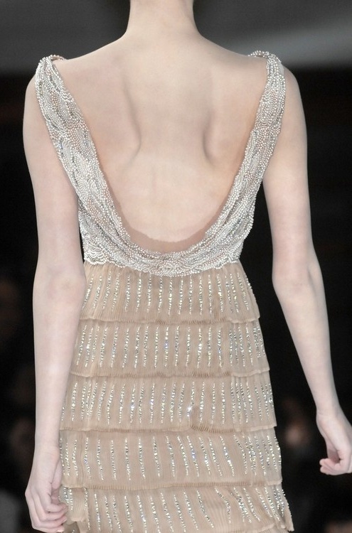 beaded, Couture, evening dress and zsazsabellagio.tumblr