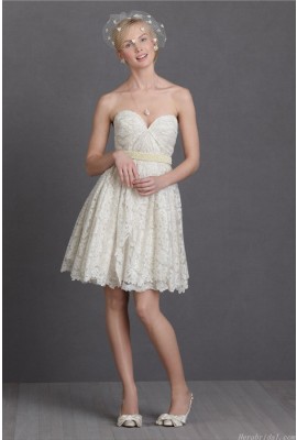 fashion wedding dress, sweetheart wedding dress and short weddding dress