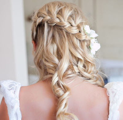 hairstyle, hair and white