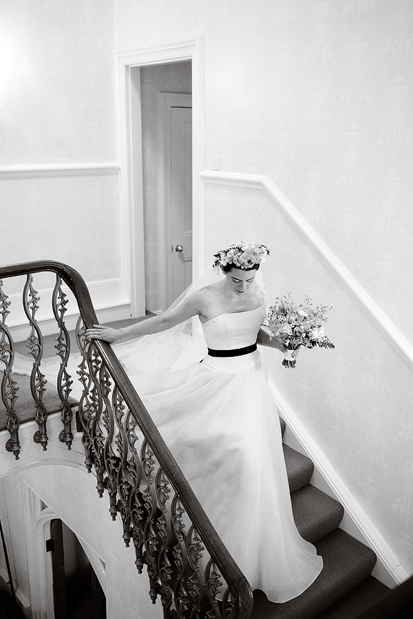 dress, schwarz-weiß, wedding dress and bride