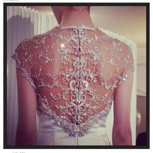 see-through, back, dress and sheer
