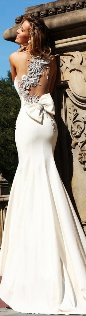 white, detailed and bride