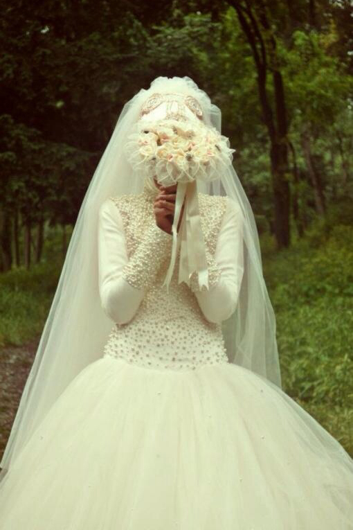 مسلمة, bride, love and muslim