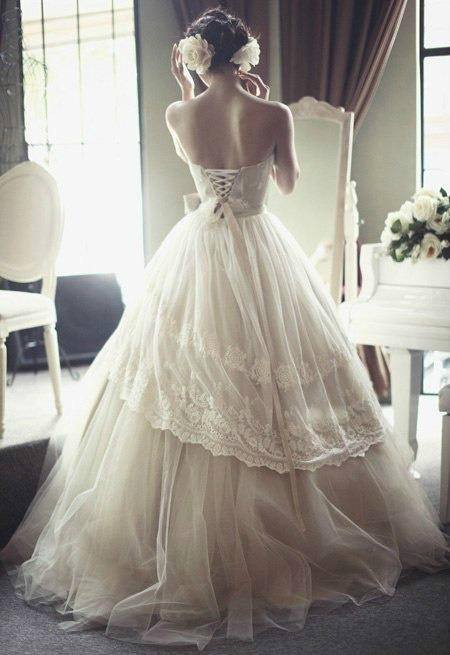 wedding dress, women and beautifull