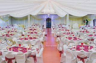 reception, pretty and hall