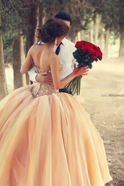 love, wedding dress and luxury