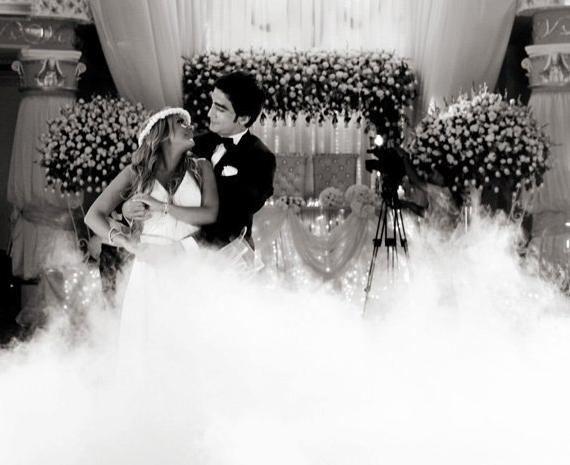 girl, boy and black white