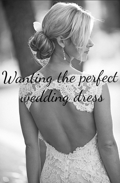 wanting, lace dress and forever