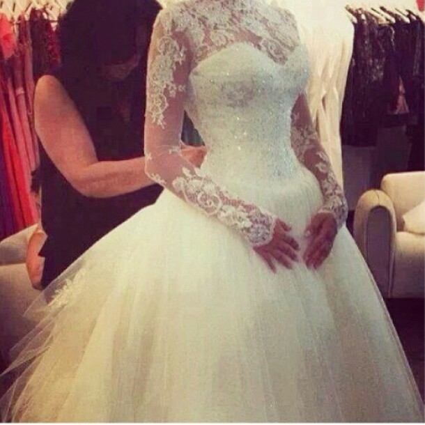 wedding dress and waw love it