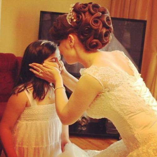 hair, bride, beauty and baby