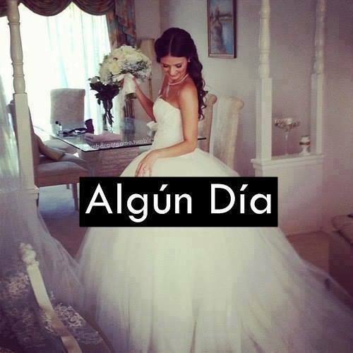 wedding dress, bouquet, someday and girl