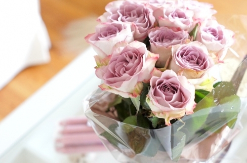 purple, bride and lovely