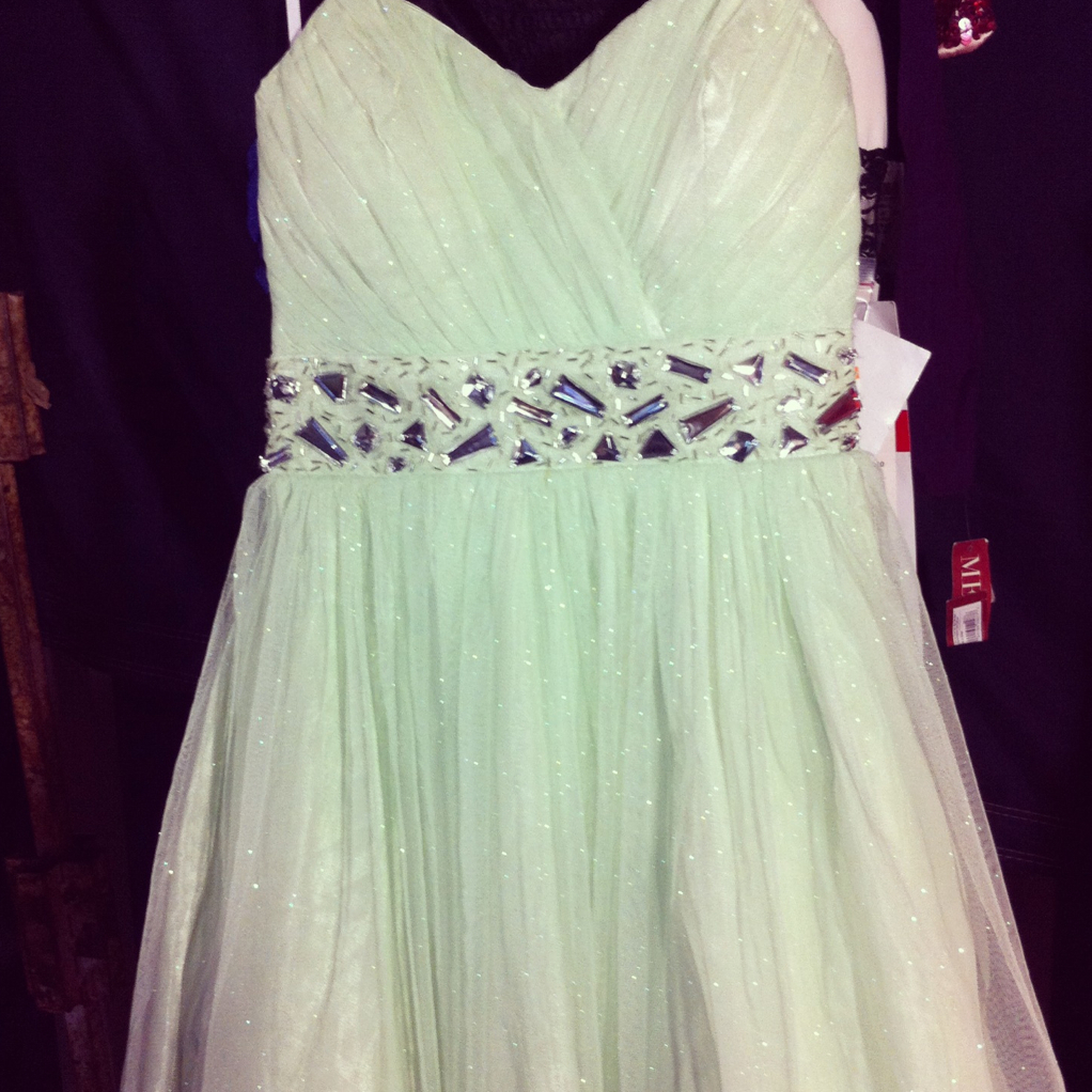 dress, cité, mint and menta