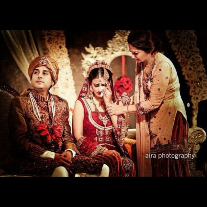 mother, groom, dulha and dulhan