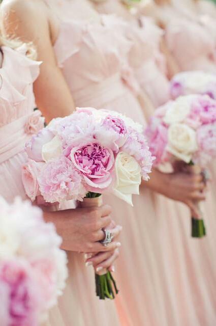 perfect, bridesmaids and pink