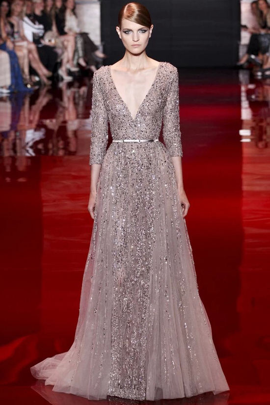 pretty, wedding dress, pink and shinny