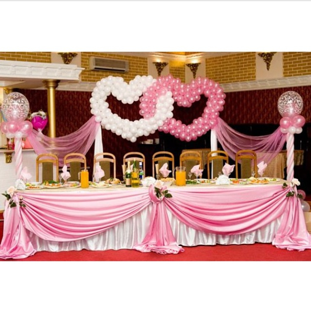 decorations, balloons, wedding decor and hearts