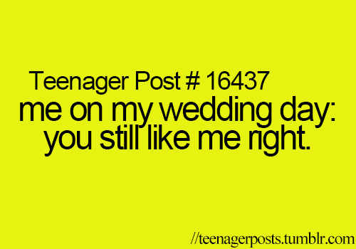 haha, wedding day and fun