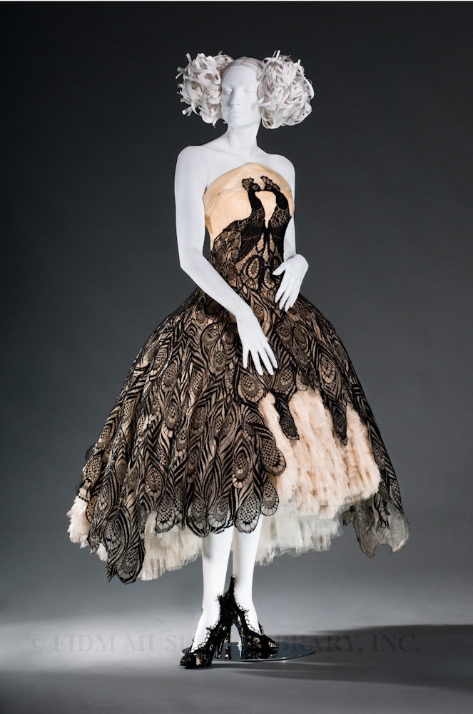 fleur delacour, peacock and Alexander McQueen