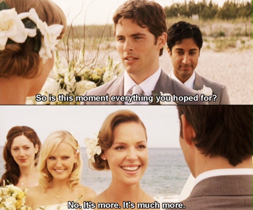 27 dresses, film and perfect