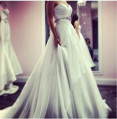 mine, white dress and beautiful