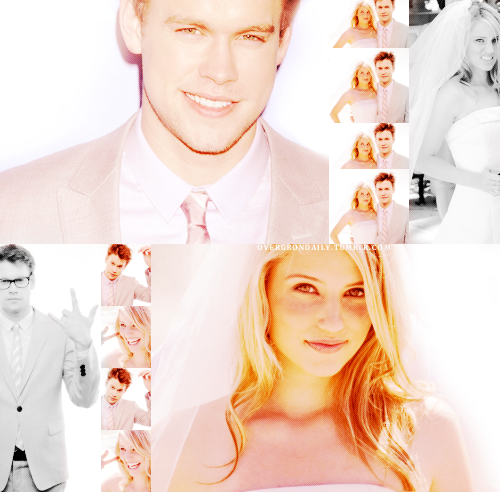 dianna agron, fabrevans, chord overstreet and overgron