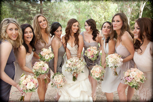 dresses, flowers and fancy