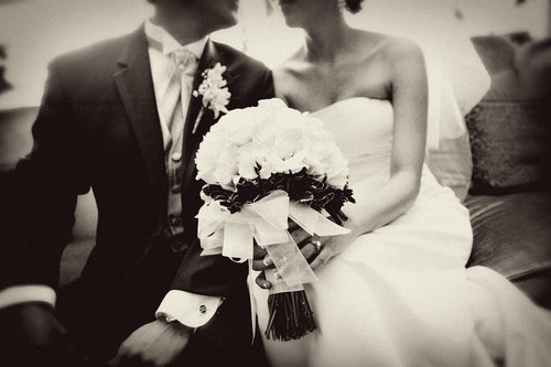 bride, celebration and holiday