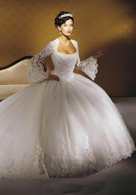 beautiful, brautkleid and wedding dress