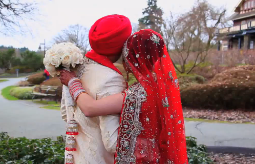 dulha, punjabi and lengha