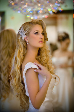 curls, princess and bridal har