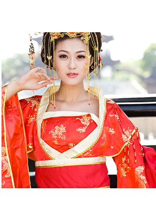 chinese wedding dress and en