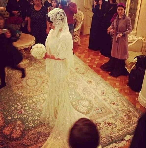 mariage, beautiful, girl and chechen