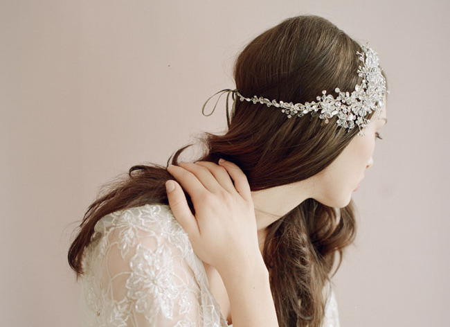 fashion, brown, tulle and lace