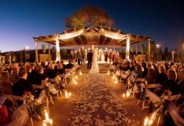 outdoor, marriage and altar
