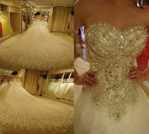 white & gold, pretty and large