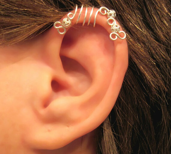 piercing, earrings, arianrhodwolfchild and jewelry