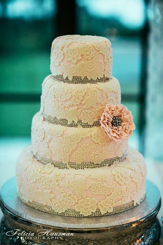 cake, lace, florals and pastry