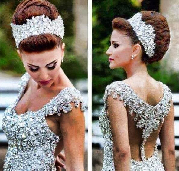 gorgeous, diamants and dress